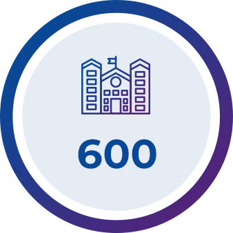 600 Schools